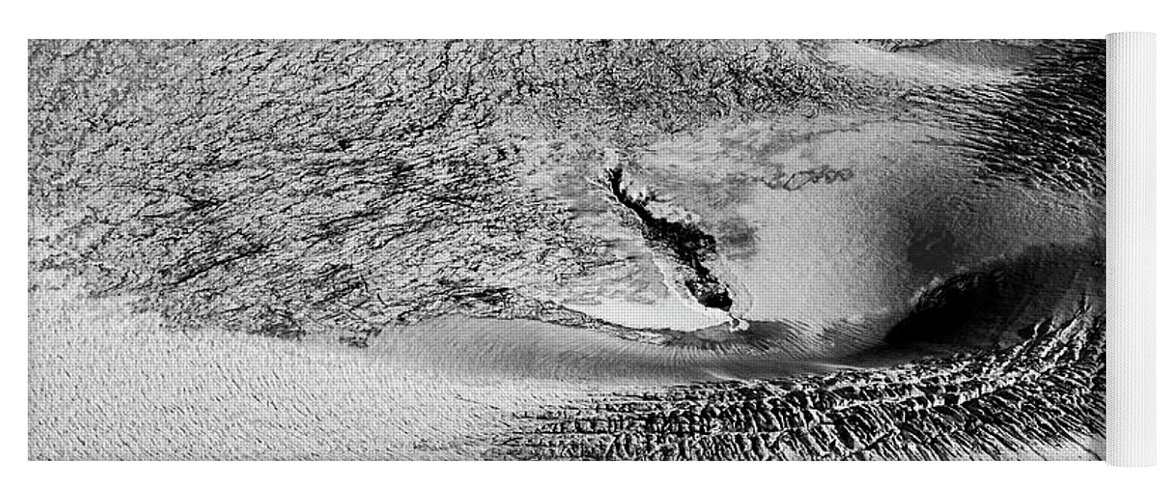 Water Yoga Mat featuring the photograph Glacier #2 by Gunnar Orn Arnason