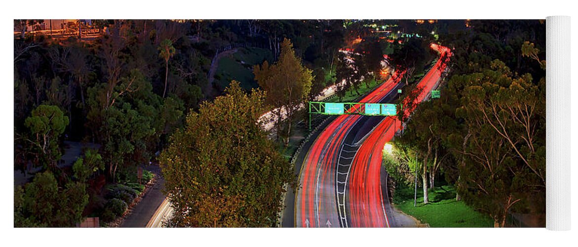 163 Highway Yoga Mat featuring the photograph All Roads Lead to Americas Finest City by Sam Antonio