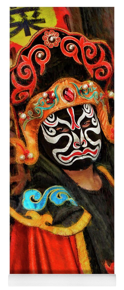  Yoga Mat featuring the photograph Ancient Traditions Sichuan Opera by Blake Richards