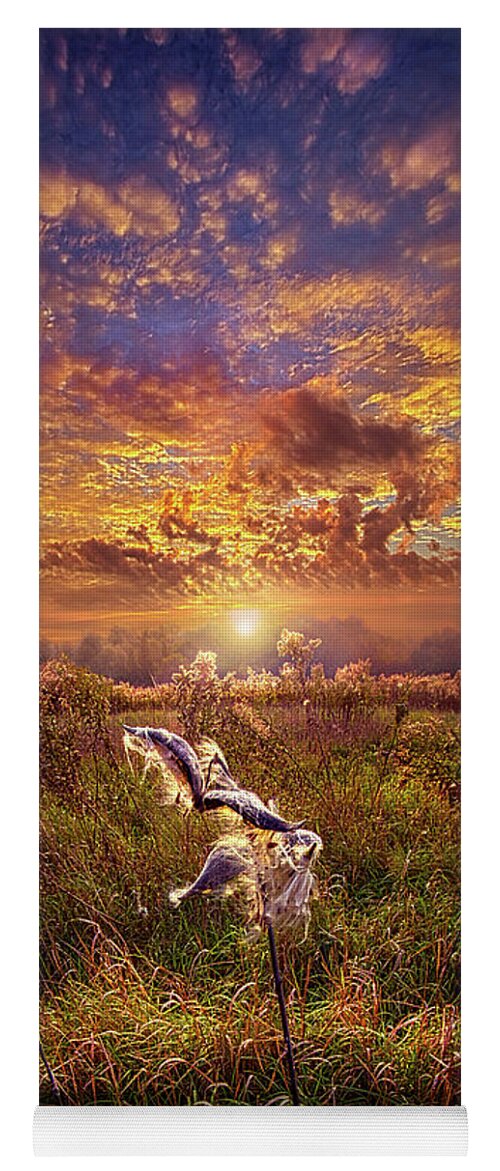 Life Yoga Mat featuring the photograph Autumn Wings by Phil Koch