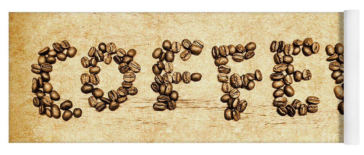 Coffee Yoga Mat featuring the photograph Bean making coffee by Jorgo Photography