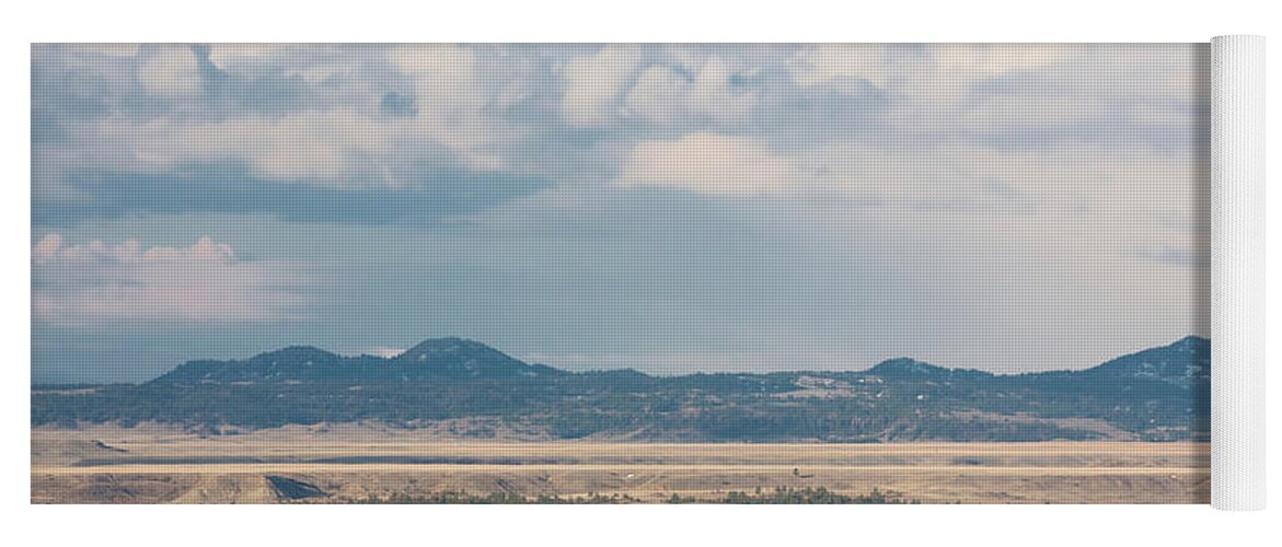 Bear Paw Mountains Yoga Mat featuring the photograph Bear Paw Herd by Todd Klassy