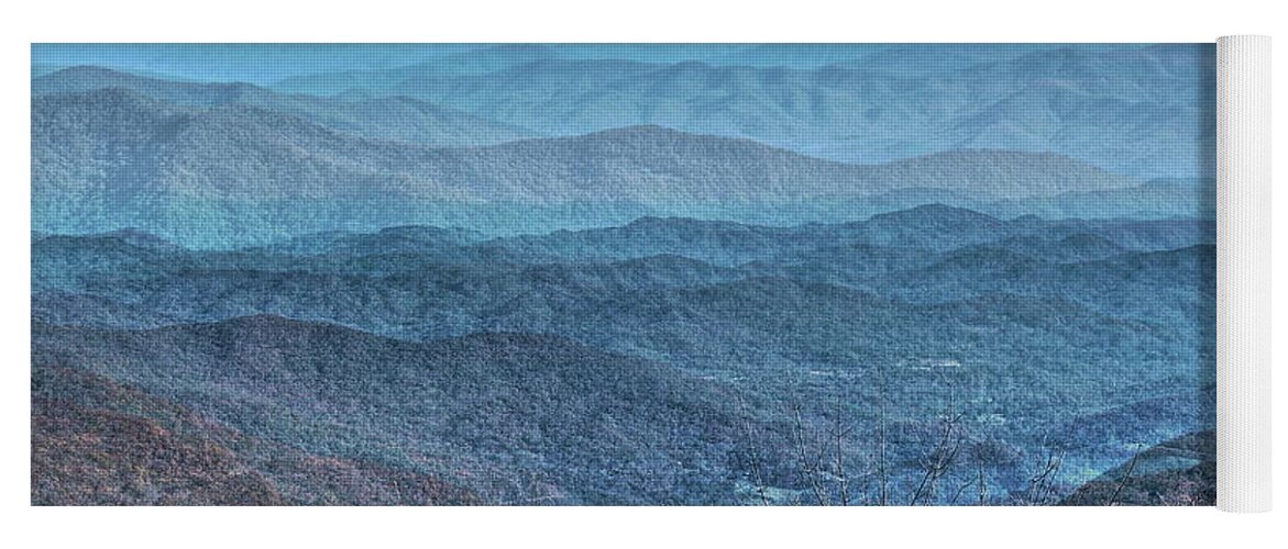 Mountains Yoga Mat featuring the photograph Bold Mountains by Allen Nice-Webb