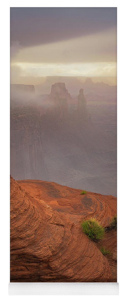 Utah Yoga Mat featuring the photograph Canyon Moods by Darren White