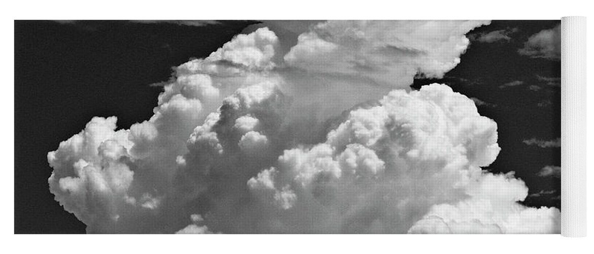 Clouds Thunderhead Cumulus Yoga Mat featuring the photograph Clouds #4 by Neil Pankler