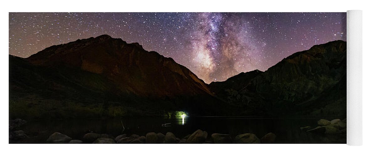 Milkyway Yoga Mat featuring the photograph Deep Sky Fishing by Tassanee Angiolillo