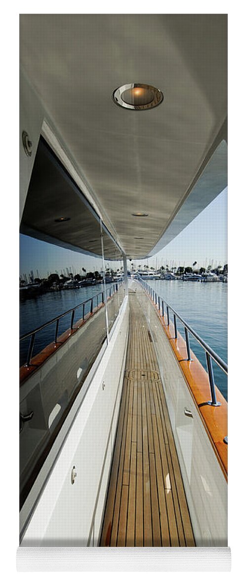 Yacht Yoga Mat featuring the photograph Double Vision by David Shuler