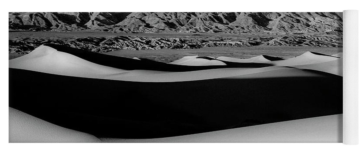 Sand Dunes Death Valley Yoga Mat featuring the photograph Dunes #6 by Neil Pankler