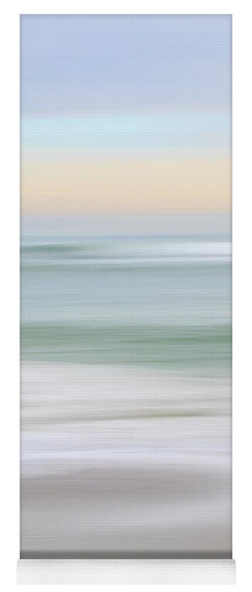Scituate Yoga Mat featuring the photograph Egypt Beach Pastel Sunset by Ann-Marie Rollo