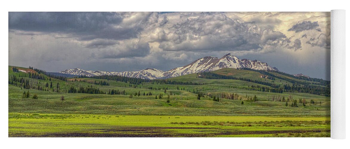 Electric Peak Yoga Mat featuring the photograph Electric Peak 2011-06 01 by Jim Dollar