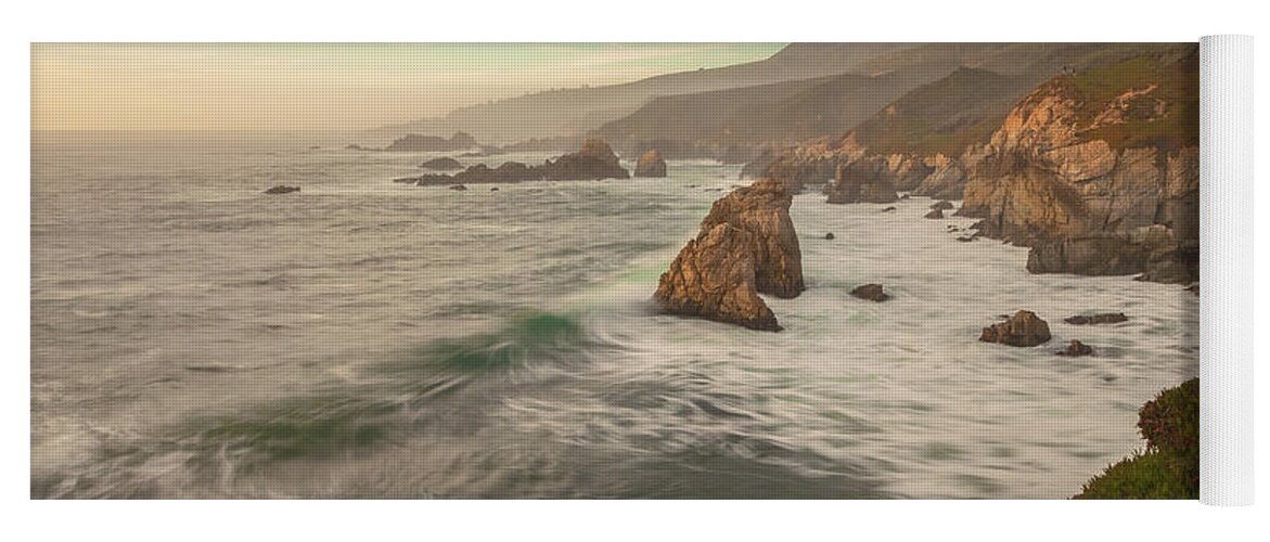 American Landscapes Yoga Mat featuring the photograph Garrapata Coast by Jonathan Nguyen