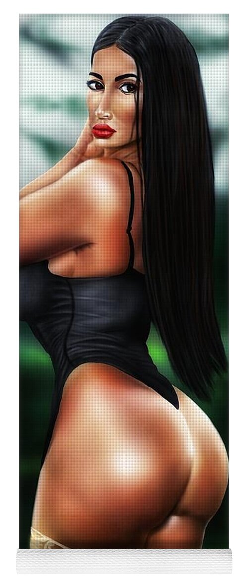 Gianna Renella Yoga Mat by Artorius Towers - Fine Art America