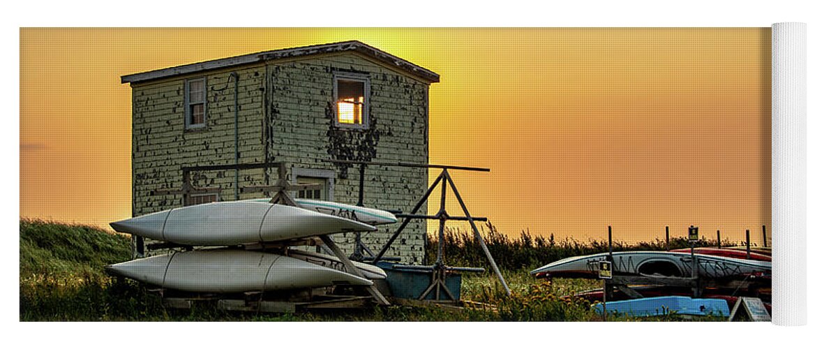 Pei Yoga Mat featuring the photograph Good Morning Rustico by Marcy Wielfaert