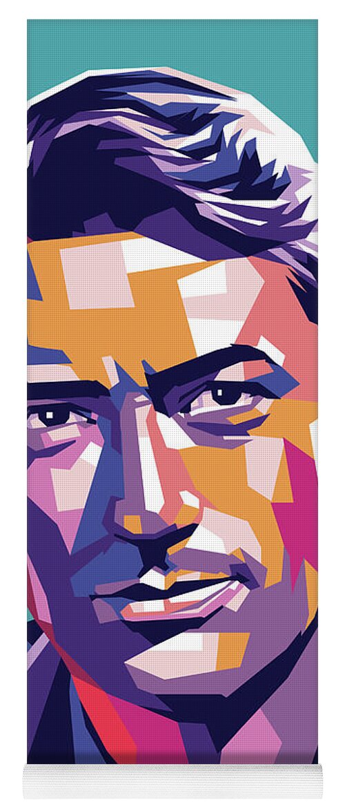 Gregory Peck Yoga Mat featuring the digital art Gregory Peck by Movie World Posters