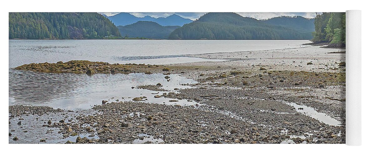 Grice Bay Yoga Mat featuring the photograph Grice Bay Vancouver Island by Peggy Blackwell