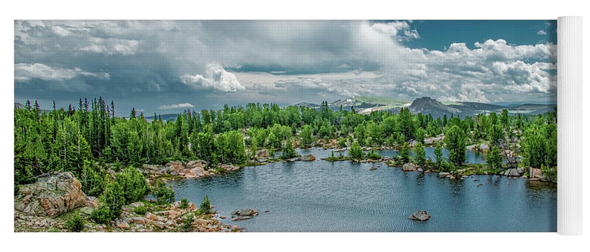 High Altitude Yoga Mat featuring the photograph Higher Elevations by Marcy Wielfaert