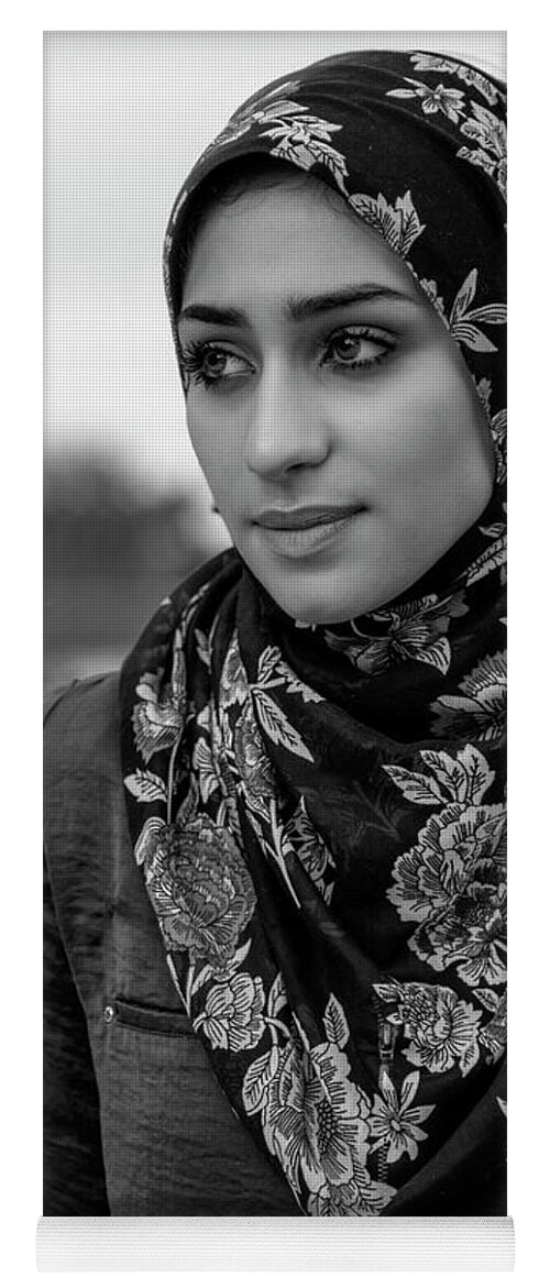 5266 Yoga Mat featuring the photograph Hijabi portraits by FineArtRoyal Joshua Mimbs