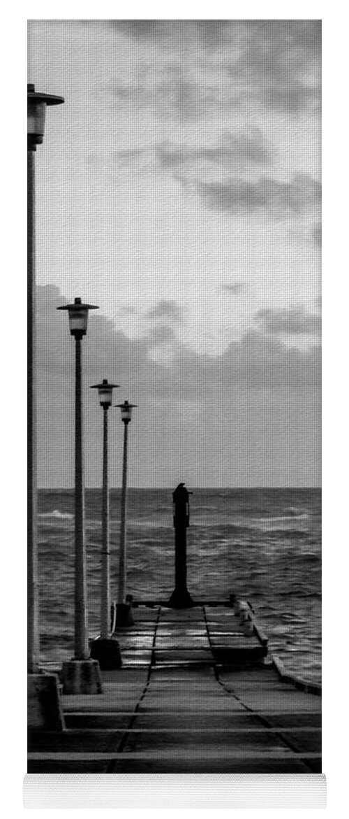 Jetty Yoga Mat featuring the photograph Jetty by Stuart Manning