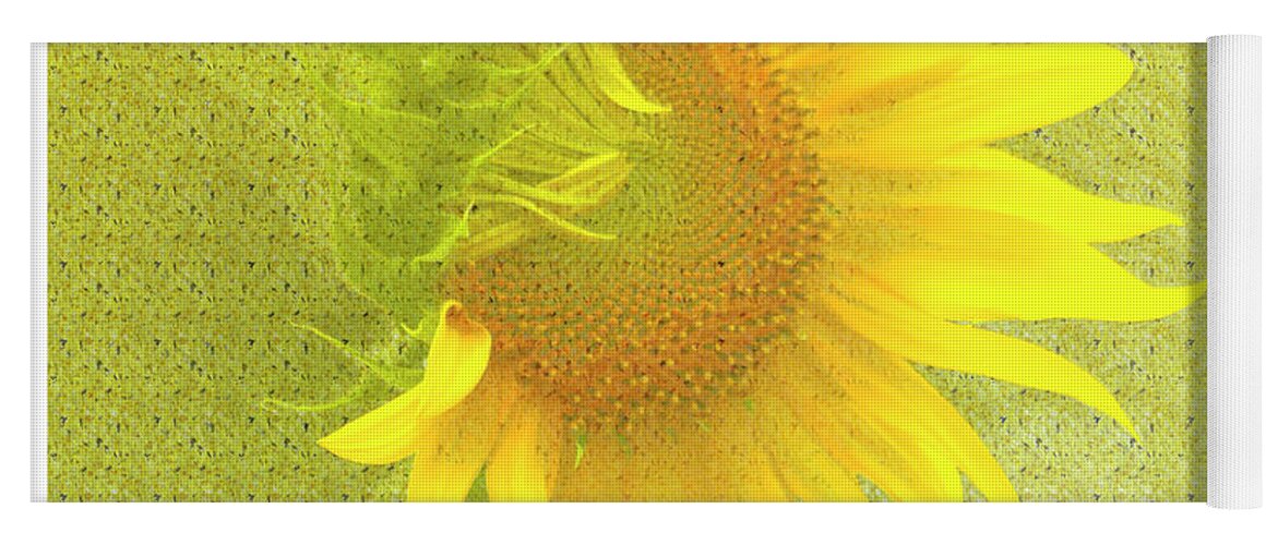 Sunflower Yoga Mat featuring the photograph Make Your Own Sunshine by Ola Allen