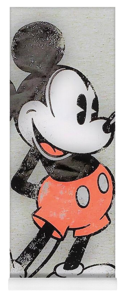 Mickey Mouse Yoga Mat featuring the photograph Mickey Mouse 1928 by Rob Hans