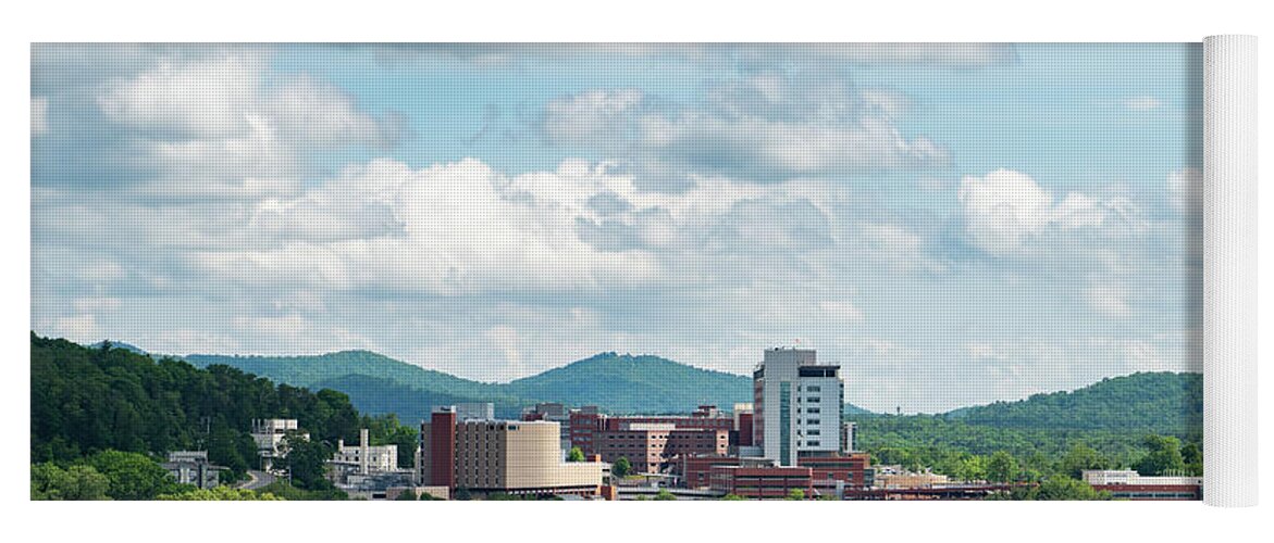 Asheville Yoga Mat featuring the photograph Mission Campus by Joye Ardyn Durham