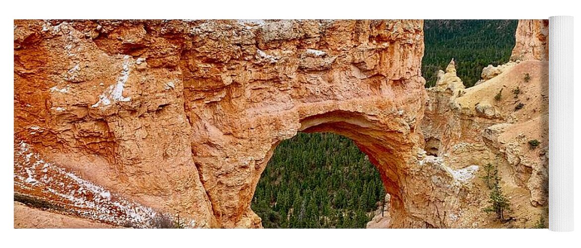 Photography Yoga Mat featuring the photograph Natural Bridge by Sean Griffin