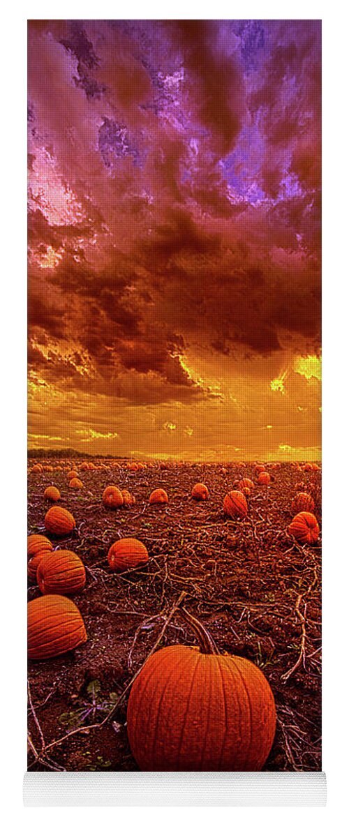 Weather Yoga Mat featuring the photograph Nearer We Draw by Phil Koch