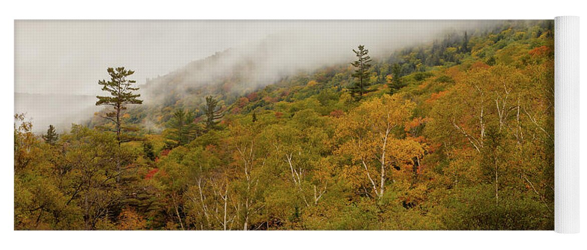 New England Yoga Mat featuring the photograph New England Fall 2 by Rebecca Cozart