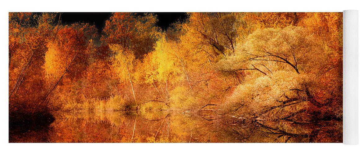 Autumn Yoga Mat featuring the photograph New Look by Philippe Sainte-Laudy