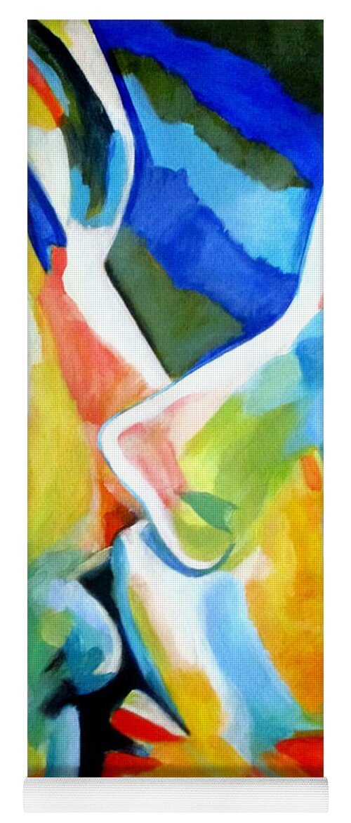 Affordable Original Paintings Yoga Mat featuring the painting Oneness by Helena Wierzbicki