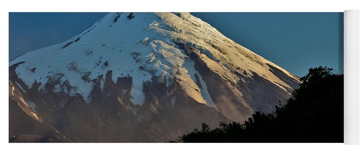 Osorno Volcano Yoga Mat featuring the photograph Osorno Volcano by Heidi Fickinger