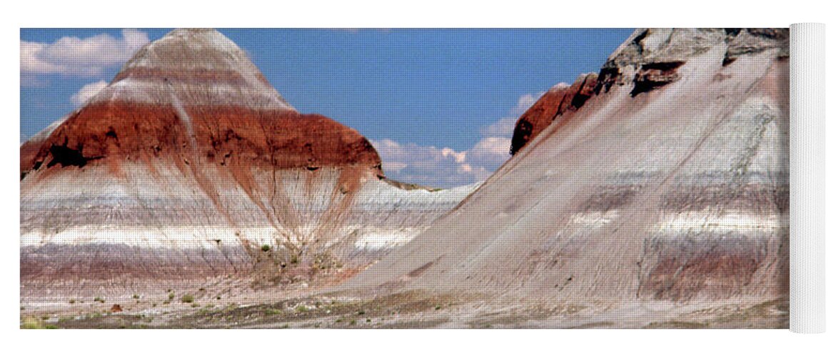 Painted Desert Yoga Mat featuring the photograph Painted Desert by Jerry Griffin