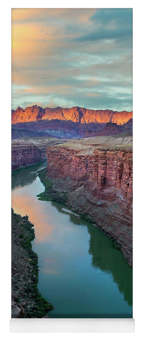 00574880 Yoga Mat featuring the photograph Paria River Canyon, Vermilion Cliffs #1 by Tim Fitzharris