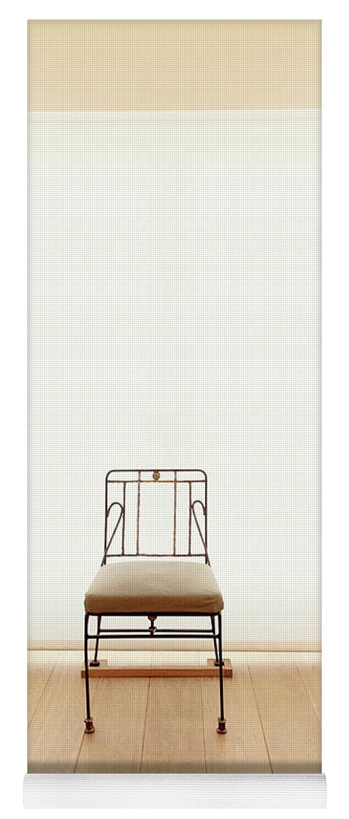 France Yoga Mat featuring the photograph Picasso's Museum Chair by Craig J Satterlee