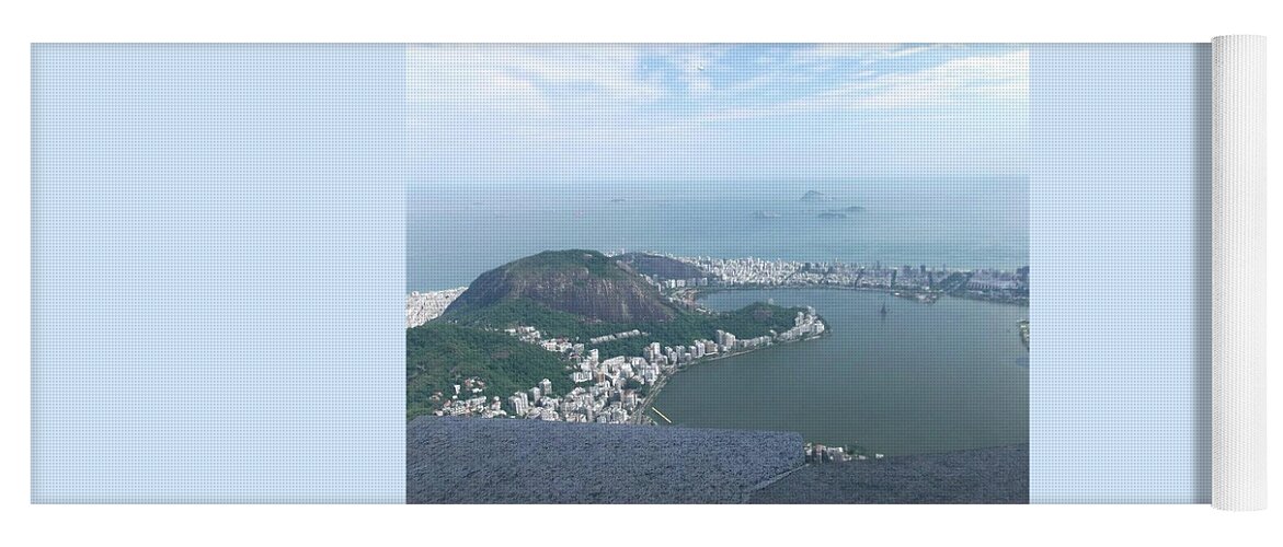 Water Yoga Mat featuring the photograph Rio de Janeiro by Aline Gomes