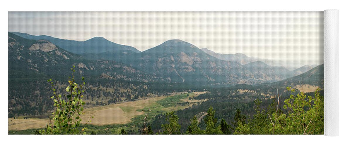 Mountain Yoga Mat featuring the photograph Rocky Mountain Overlook by Nicole Lloyd