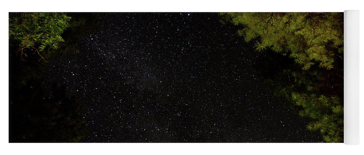 Fine Art Yoga Mat featuring the photograph Sedona Arizona Night Sky by Anthony Giammarino