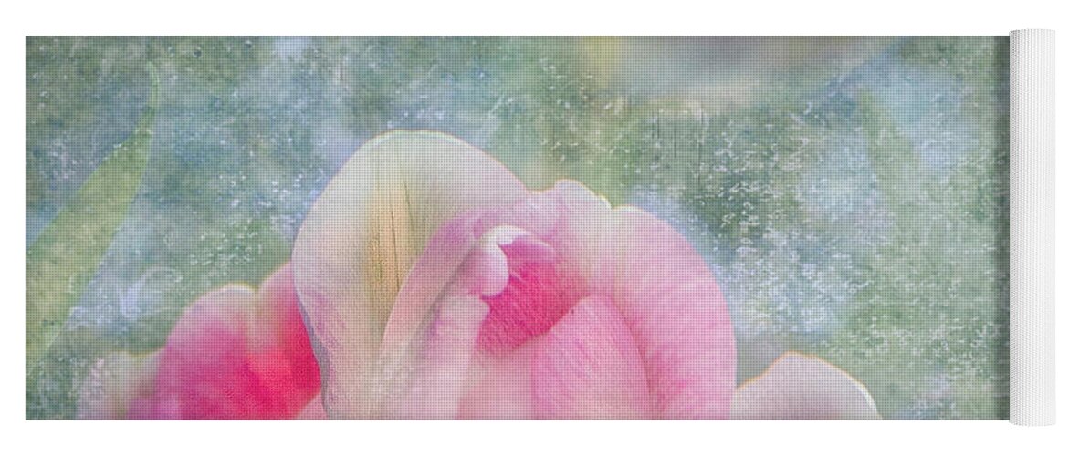 Flowers Yoga Mat featuring the photograph So Gentle by Barry Weiss