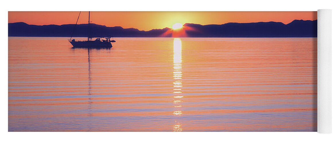 Sunrise Yoga Mat featuring the photograph Soft and Light 32 by Becqi Sherman