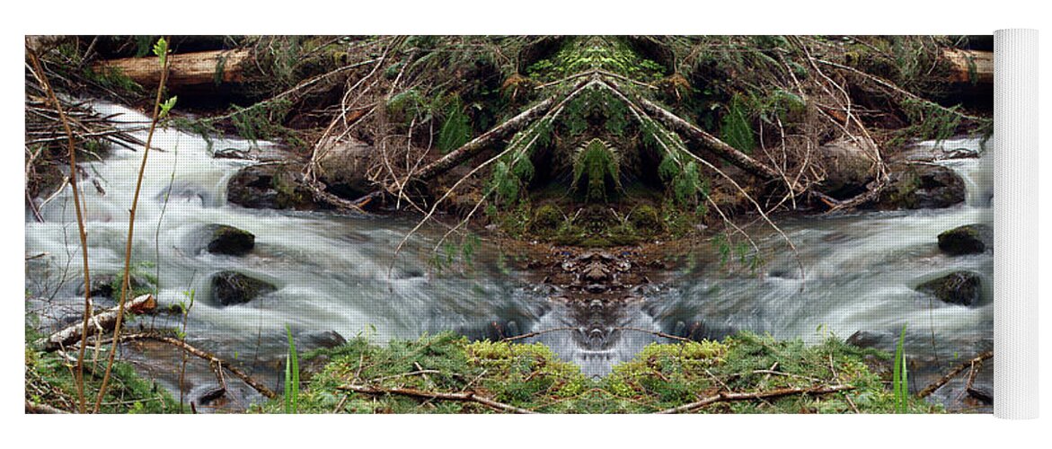 Nature Yoga Mat featuring the photograph Spirit of Wilson Creek #2 by Ben Upham III