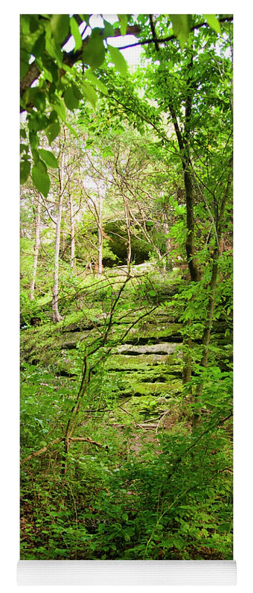 Starved Rock Yoga Mat featuring the photograph Starved Rock by Scott Smith