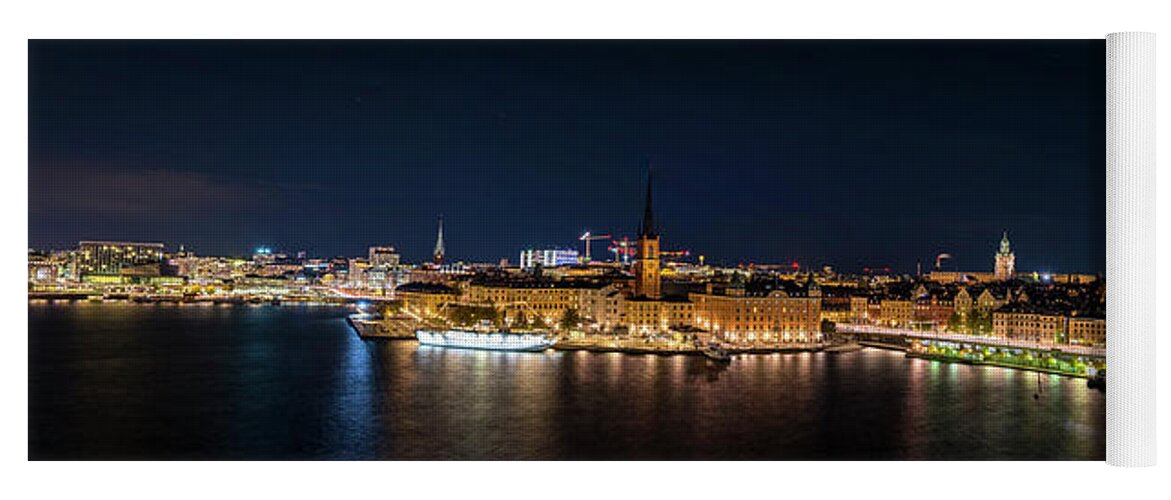 Scandinavia Yoga Mat featuring the photograph Stockholm Sweden by David Morefield
