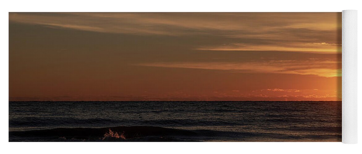 Sunrise Yoga Mat featuring the photograph Sunrise Over Hilton Head No. 0352 by Dennis Schmidt