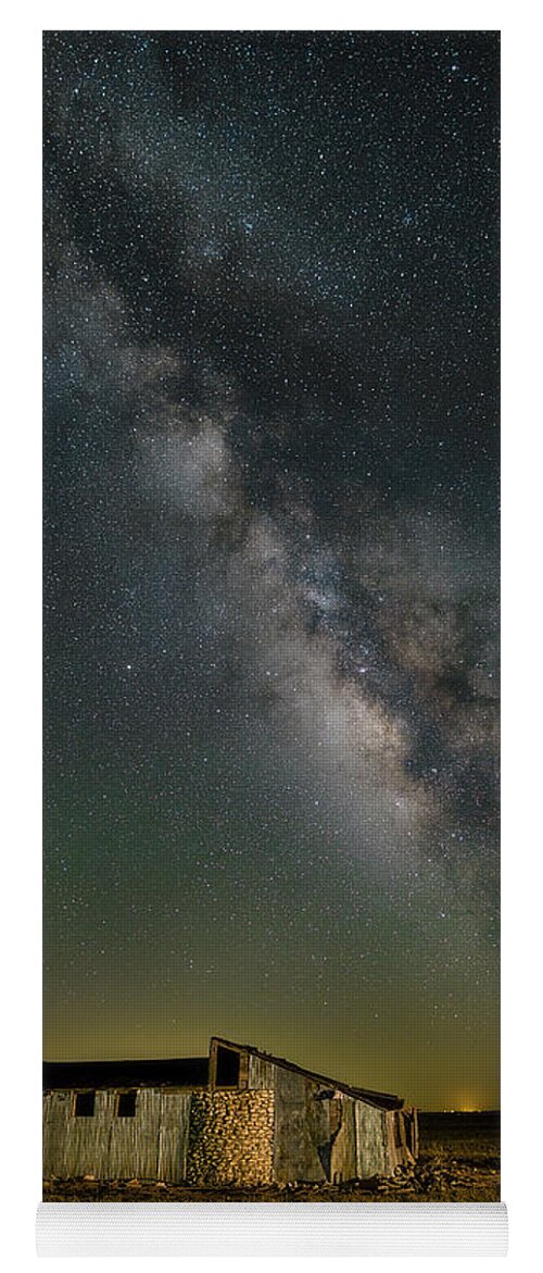 Milky Way Yoga Mat featuring the photograph The Cistern Chapel by James Clinich