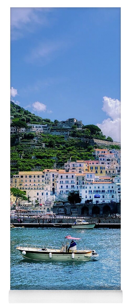 Photos Of Amalfi Coast Yoga Mat featuring the photograph The Colorful Amalfi Coast by Robert Bellomy