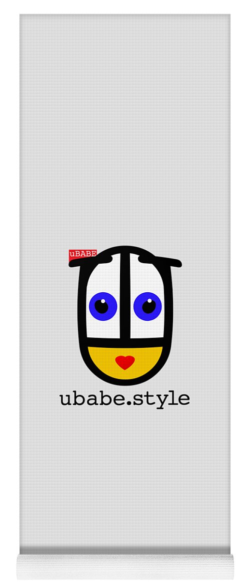 Ubabe.style Face Yoga Mat featuring the digital art Ubabe De Stijl by Ubabe Style