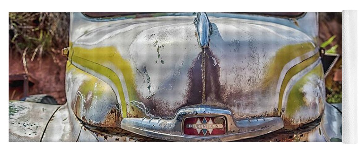 Cars Yoga Mat featuring the photograph Vintage Beauty 3 by Marisa Geraghty Photography