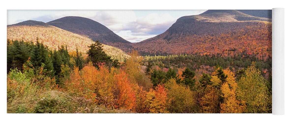 New Hampshire Yoga Mat featuring the photograph White Mtns Waterville Valley 2 by Cheryl Del Toro