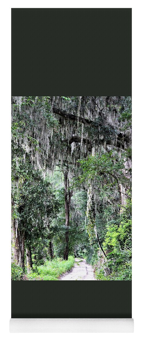 Country Lane Yoga Mat featuring the photograph Country Lane #1 by Warren Thompson