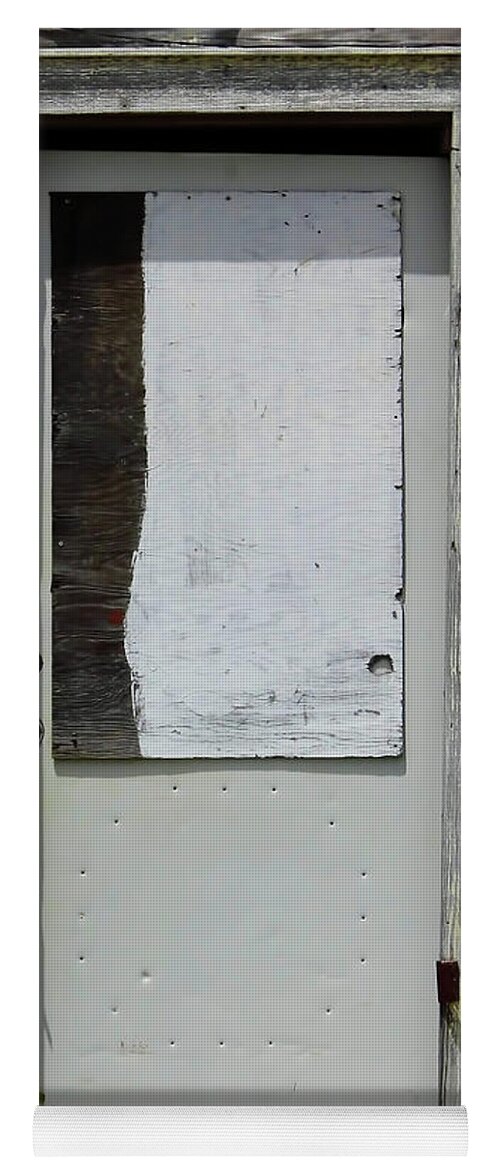 Door Yoga Mat featuring the photograph Old Door #1 by D Hackett